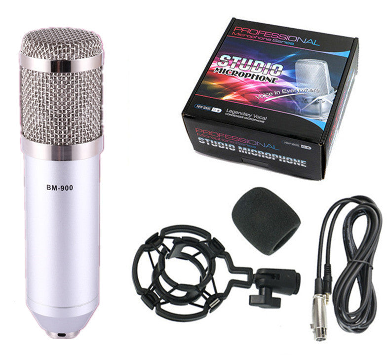 Live Streaming Sound Card & Condenser Microphone Kit